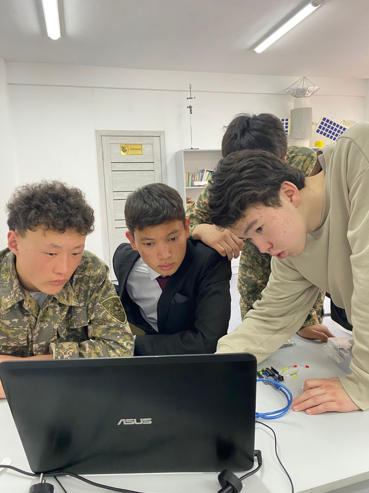 On February 17, American Corner and Makerspace Almaty traveled to the Secondary School No. 14 in Kosozen village, Ili District, to connect with students 🙌